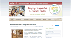 Desktop Screenshot of 30ans.afocal.fr